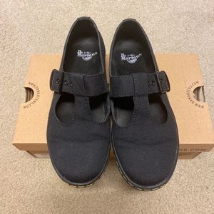 Dr Martens woolrich canvas shoes